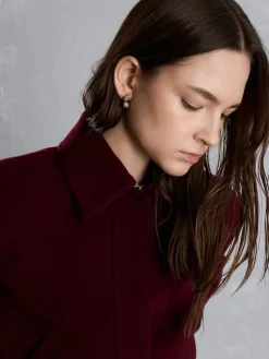 Athalia Snowball Drop Earrings