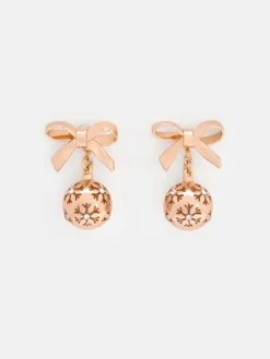 Athalia Snowball Drop Earrings