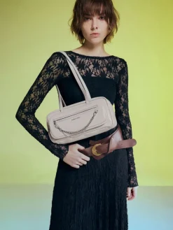 Atwood Chain Elongated Shoulder Bag
