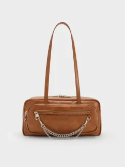 Atwood Chain Elongated Shoulder Bag