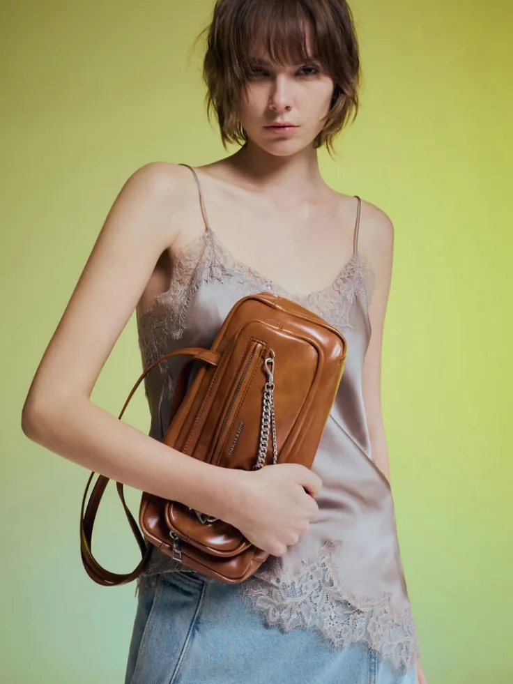 Atwood Chain Elongated Shoulder Bag