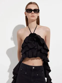 Aubrey Rectangular Sunglasses