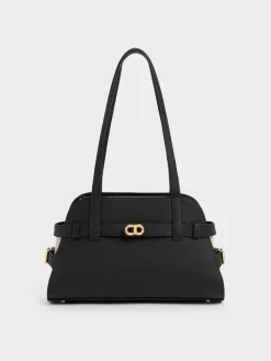 Aubrielle Belted Shoulder Bag