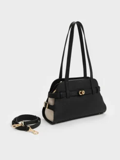 Aubrielle Belted Shoulder Bag