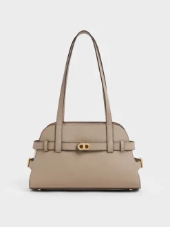 Aubrielle Belted Shoulder Bag