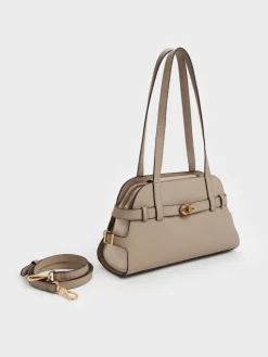 Aubrielle Belted Shoulder Bag