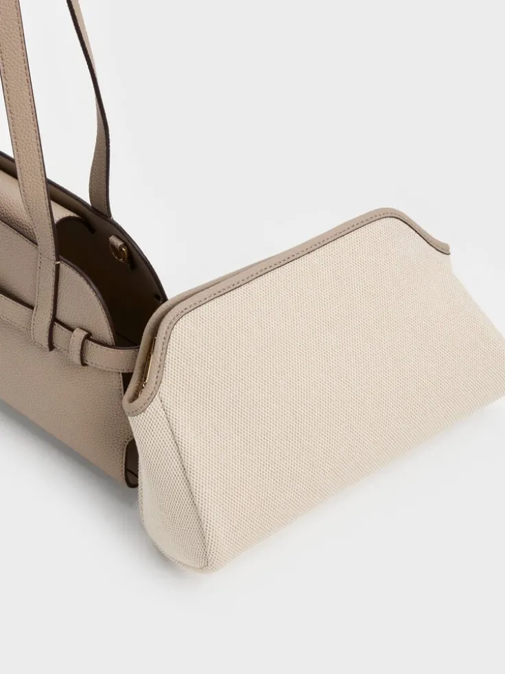 Aubrielle Belted Shoulder Bag