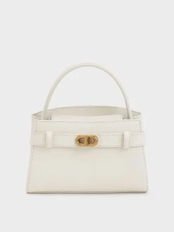 Aubrielle Belted Top Handle Bag
