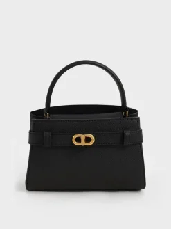 Aubrielle Belted Top Handle Bag