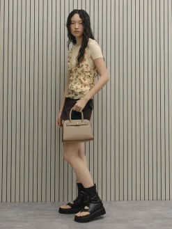 Aubrielle Belted Tote Bag