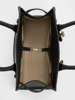 Aubrielle Belted Tote Bag