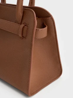 Aubrielle Belted Tote Bag