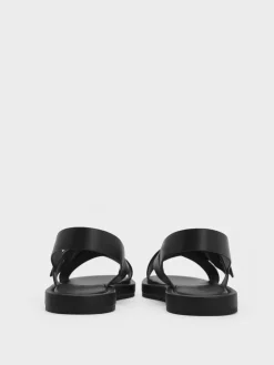 Audra Crossover Slingback Sandals