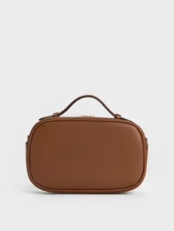 Azure Woven Crossbody Bag