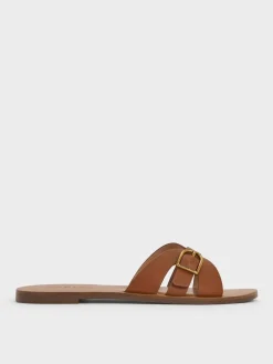 Belted Slide Sandals
