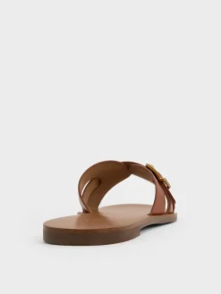 Belted Slide Sandals