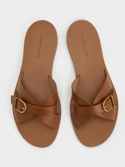 Belted Slide Sandals