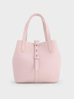 Beryl Belted Bucket Bag