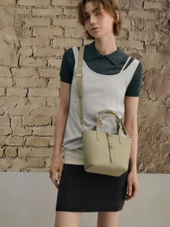 Beryl Belted Bucket Bag