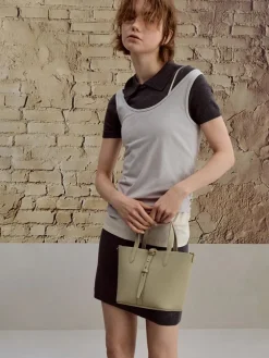 Beryl Belted Bucket Bag