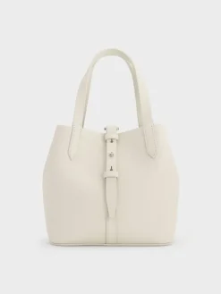 Beryl Belted Bucket Bag