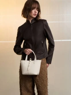 Beryl Belted Bucket Bag