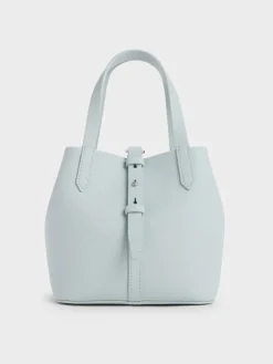 Beryl Belted Bucket Bag