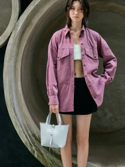 Beryl Belted Bucket Bag