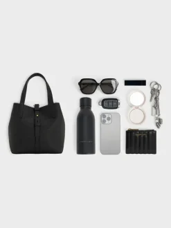 Beryl Belted Bucket Bag