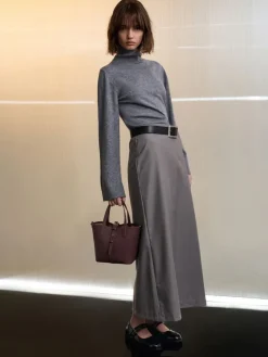 Beryl Belted Bucket Bag