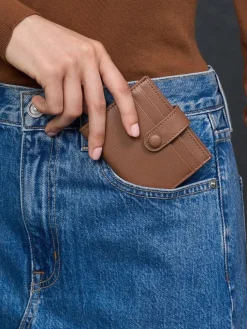 Bliss Snap Button Card Holder