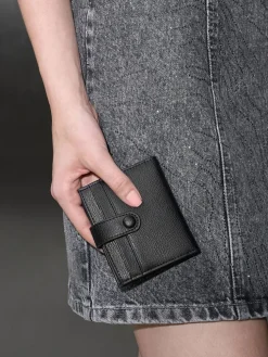 Bliss Snap Button Card Holder