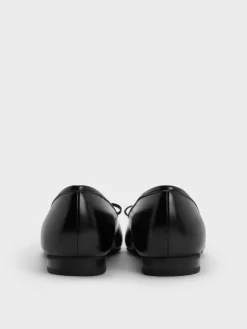 Bow Pointed Ballet Flats