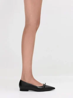 Bow Pointed Ballet Flats