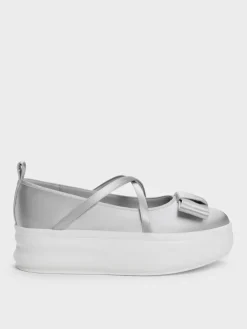 Brantley Bow Platform Mary Janes