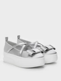 Brantley Bow Platform Mary Janes