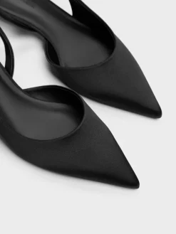Brantley Bow Slingback Kitten Heels