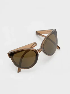 Brea Foldable Aviator Sunglasses