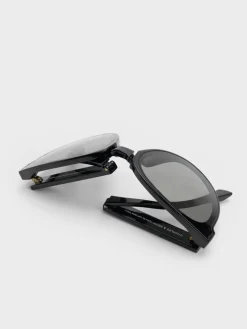Brea Foldable Aviator Sunglasses
