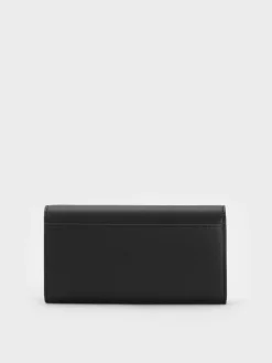 Briony Curved Flap Long Wallet