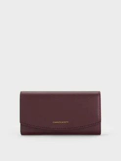 Briony Curved Flap Long Wallet