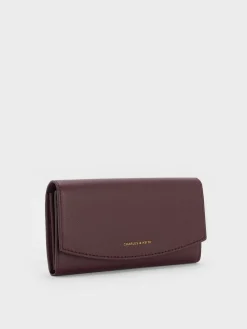 Briony Curved Flap Long Wallet