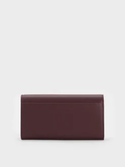 Briony Curved Flap Long Wallet