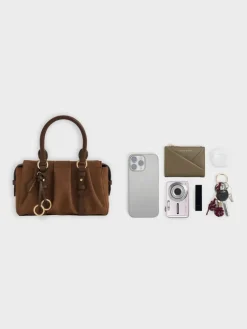 Britton Top Handle Tote Bag