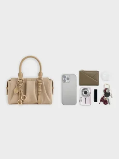 Britton Top Handle Tote Bag