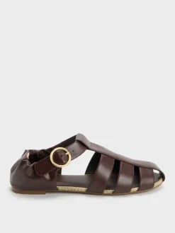 Caged Flat Espadrilles