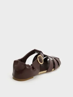 Caged Flat Espadrilles