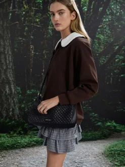 Calla Woven Shoulder Bag