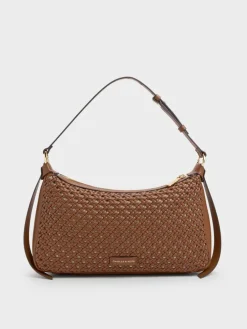 Calla Woven Shoulder Bag