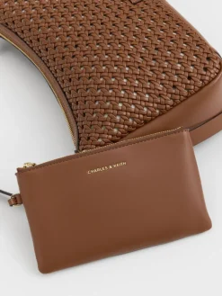 Calla Woven Shoulder Bag